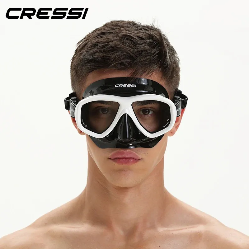 Cressi ICON Maschera per Apnea Subacquea Snorkeling Nuoto Professionale a Basso Volume Multiuso per Adulti Uomini Donne 240321