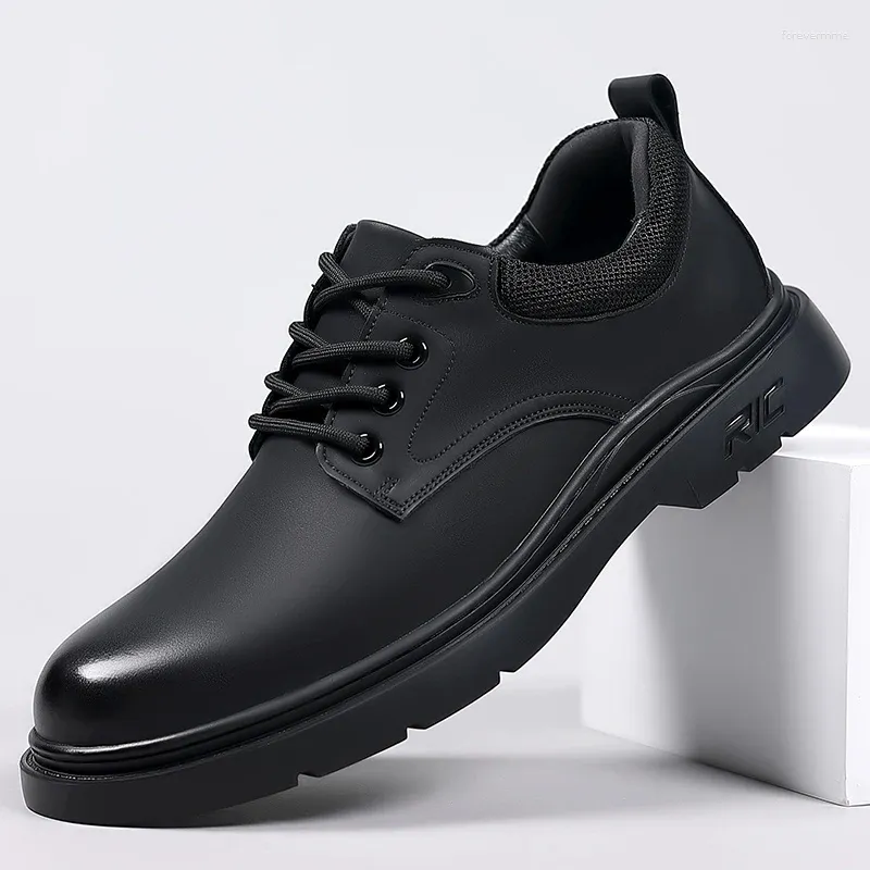 Freizeitschuhe Herren Oxford Schnürschuhe Mode Echtes Leder Brogue Kleid Outdoor Klassisch Business Formal Büro Mann Schuhe