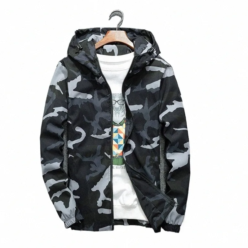 Nieuwe camo -jassen voor heren 2023 Spring herfst Casual lagen capuchon jas camoue fi man mannelijke buitenkleding merk kleding 5xl y2pi#