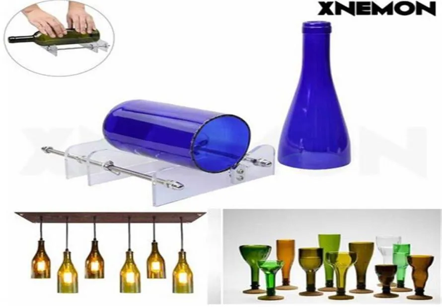 Xnemon Ny Diy Glass Wine Bottle Cutter Cutting Machine Jar Kit Craft Machine Recycle Tool Högkvalitativ Säkerhetsglasverktyg6820995