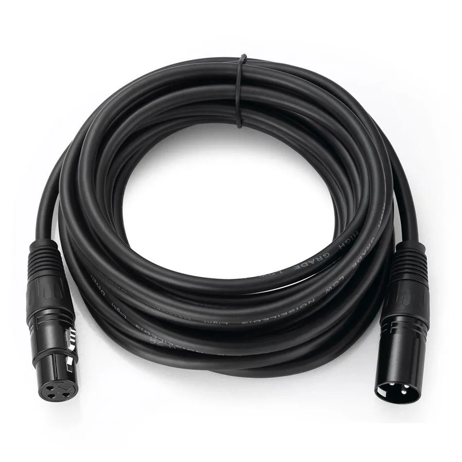 Audio Cables Connectors 3 Pin Xlr Male To Female Microphone Extension O M/F Ofc S Cord Wire Line 1M 1.8M 4.5M 5M 6M 7.6M 10M 15M 20M D Otvmu