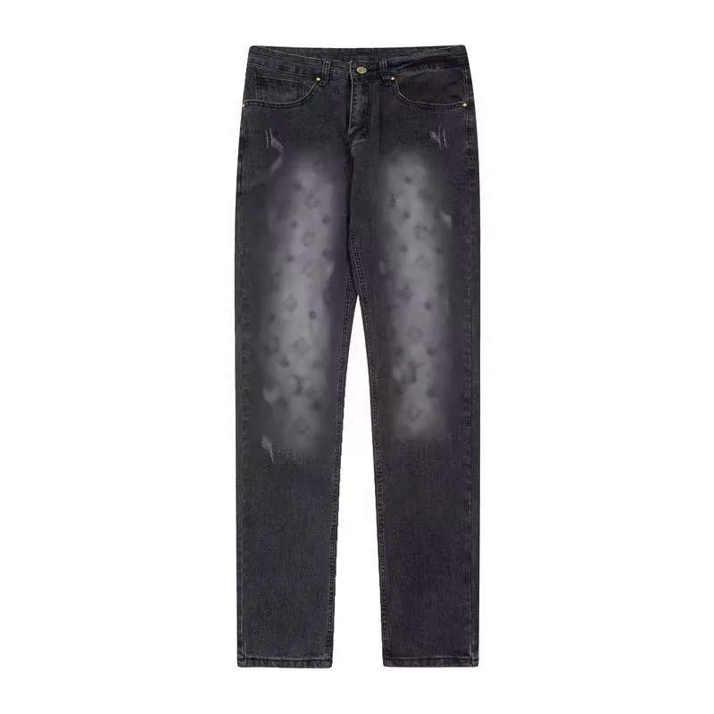 Jeans et créateur de mode Noir femme droite Hip Hop Pant