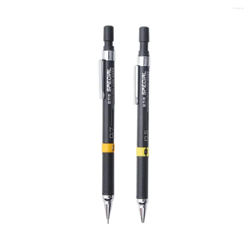 Painting Tool Office 0.5/0.7mm Metal Drawing Mechanical Pencils Sketch Pencil Student Automatic