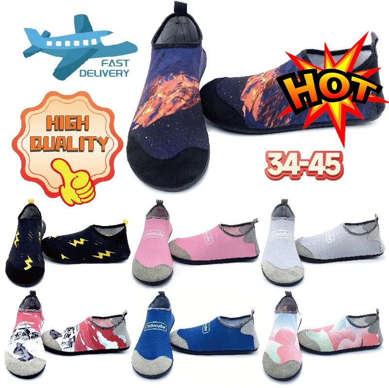 Zapatos deportivos Sandalias GAI Zapatos para hombres y mujeres Zapatos de natación descalzos Deportes Zapatos acuáticos Playa al aire libre Pareja Creek zapatos azules tamaño EUR 34-45