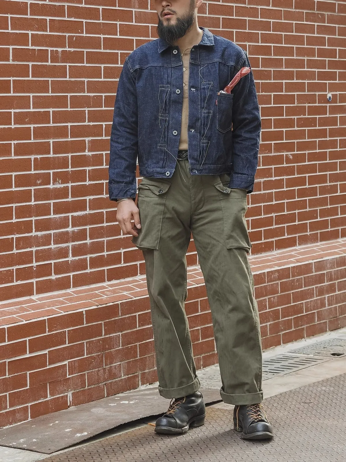 希少 01ss UNDERCOVER CHINA SHIRTS JACKET Undercover SS06 T Zamiang Bomber Jacket