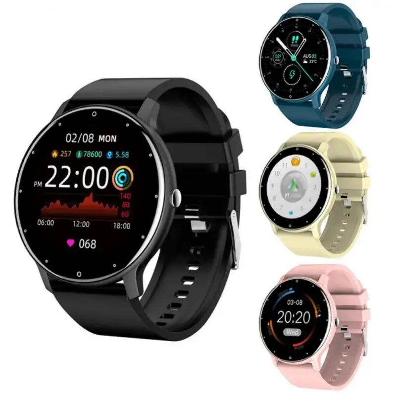 Armband för Samsung Galaxy Z Fold3 S21ultra S20Fe Note20 Smart Band Watch Realtime Weather Prognos Activity Tracker Heart Rate Monitor