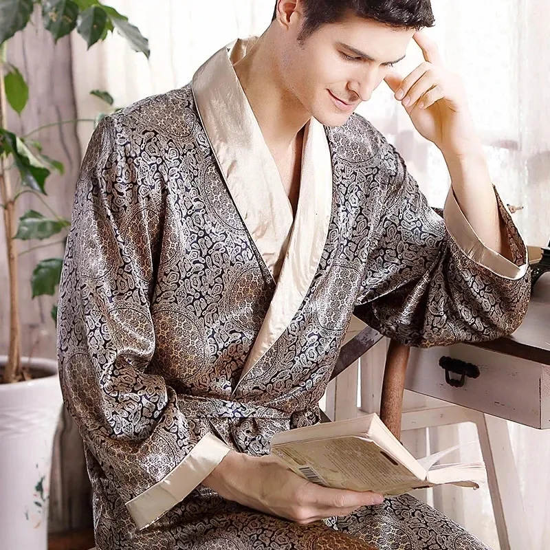 Plus size kimono dressing gown hot sale