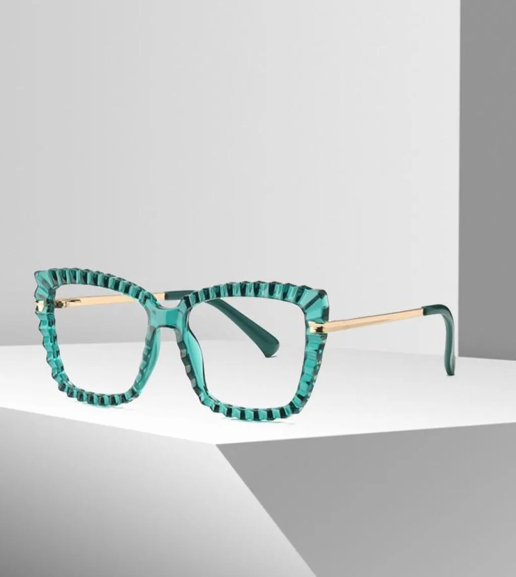 Okulary przeciwsłoneczne 2021 Designer marki Okładki do czytania dla kobiet Niebieskie światło blokujące okulary komputerowe Presbyopic Czytnik 0 05 075 122804656