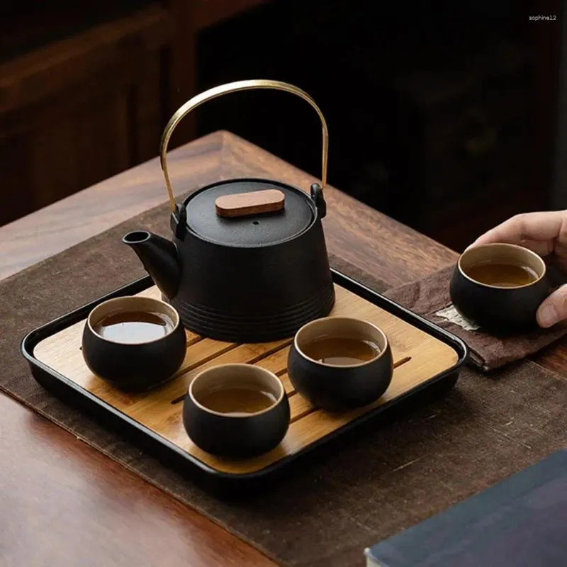 Zestawy herbaciarskie ceramiczne herbatę parapet herbat