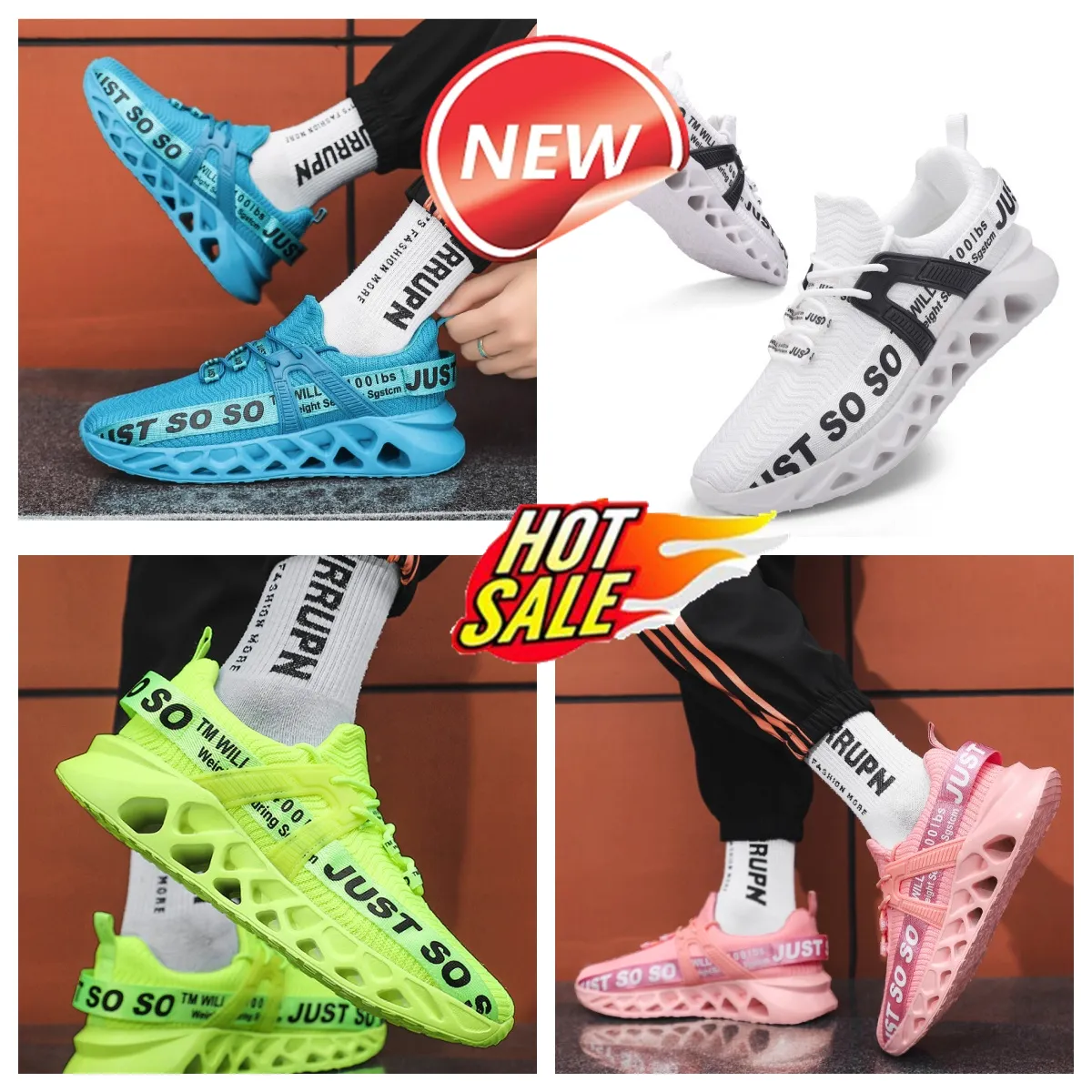 Zapatos casuales de moda para hombres zapatos deportivos de gran tamaño para correr coloreado cómodo gai leisure nuevo llegada encantadora dulces 2024 diseñador de zapatillas