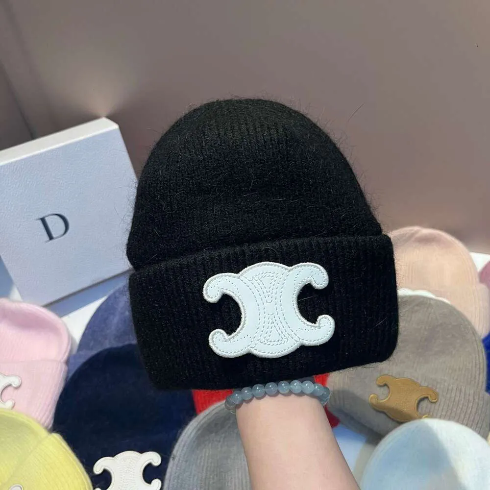 designer ce hattar hatt designer hattar ce hatt kashmir stickad hatt kall hatt ull hatt varm båge mode flicka varm hatt beanie hattar unisex stickad hatt julklapp ny av1b