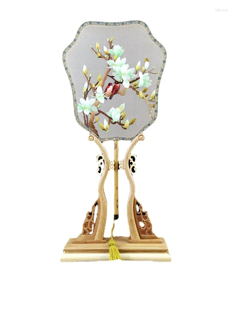 Figurines décoratives Suzhou brodées, Table Double face, faites à la main, Style chinois, petits cadeaux créatifs