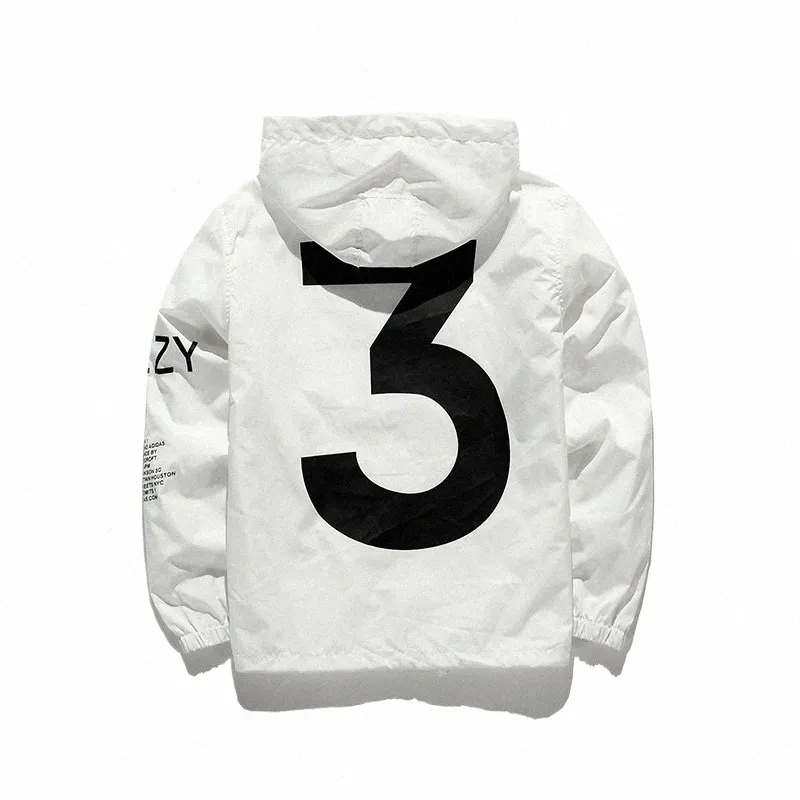Kanye West Y3 Seas 3 Windbreaker Jacket Men Women Nest Hip Hop Vitalitet Outwear Letter Printed Thin Casual Clotho Top Coat 80cl#