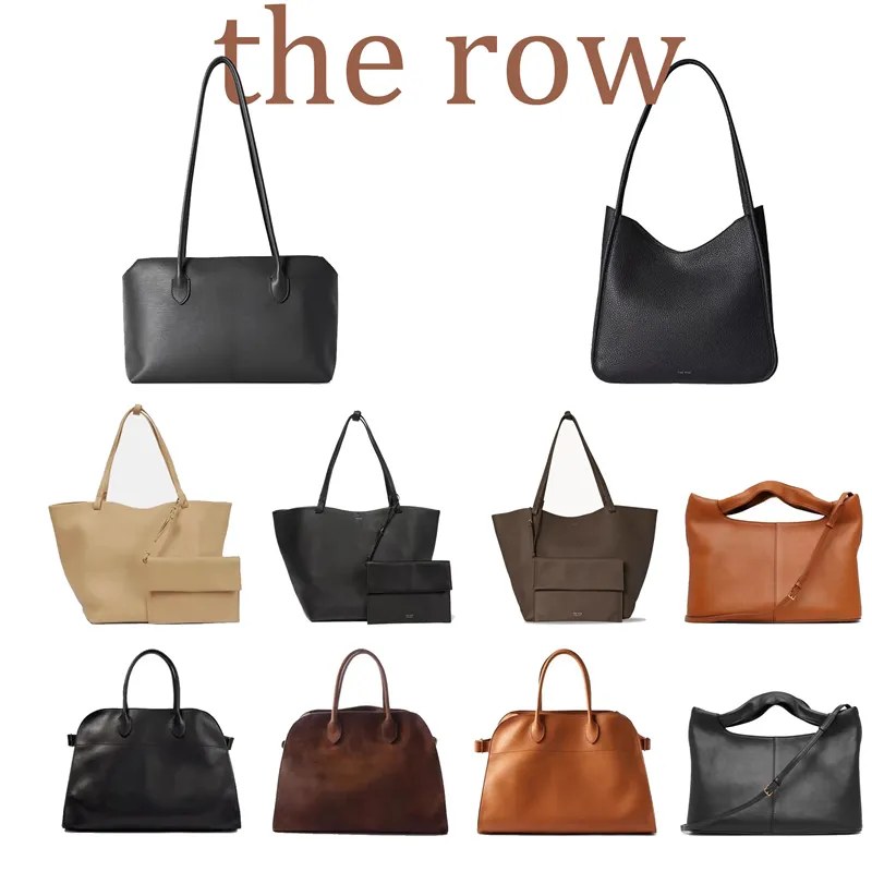 Luxe The Row Sac à main Embrayage Shop Sac Femmes Top Qualité Haute Capacité Épaule Crossbody Designer Sac Fourre-tout Mode Hommes Cuir Week-end Sacs de voyage à bandoulière Sangle