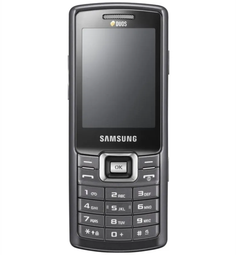 オリジナルの改装された携帯電話samsung c5212 22inch gsm 2g dual simカメラ高齢生のmobilephone1837221