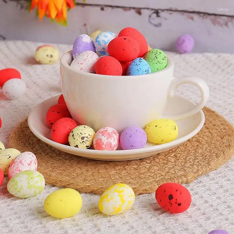 Decorazione per feste Easter Eggs Multi size schiuma colorata per regali per bambini in ghirlanda fai -da -te Regalo per le forniture per le forniture per la casa