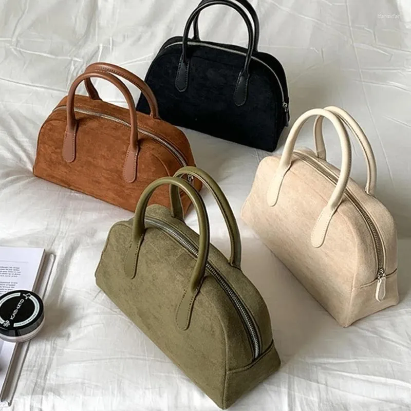 Kosmetiska väskor snygga och praktiska topphandtag Stor handväska för kaféer gallerior