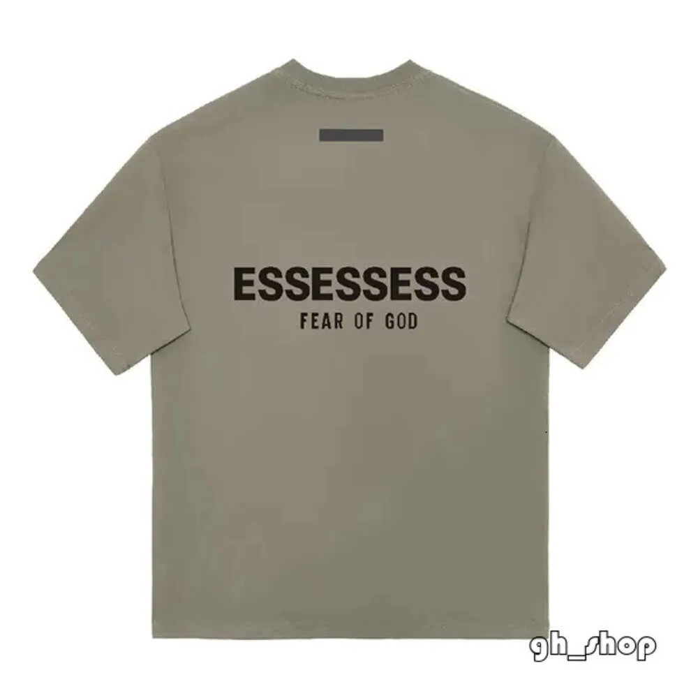 2024 Sommerhemden für Männer Designer Essentialsweatshirts Designer-T-Shirt Männer Frauen Top-Qualität T-Shirts High Street Hip Hop View Poloshirt T-Shirts T-Shirt 6097