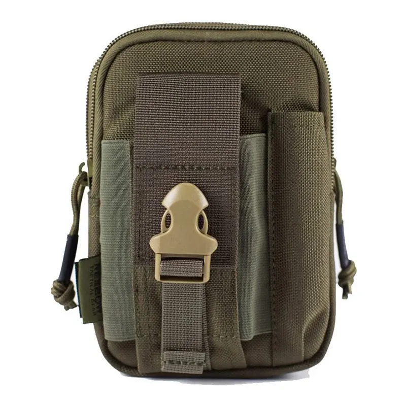 Väskor Portable Molle System Tactical Organizer Tactical Ryggsäckar Tillbehör Väskor EDC Utility Pouch Gadget Midjepåsar Telefonfodral
