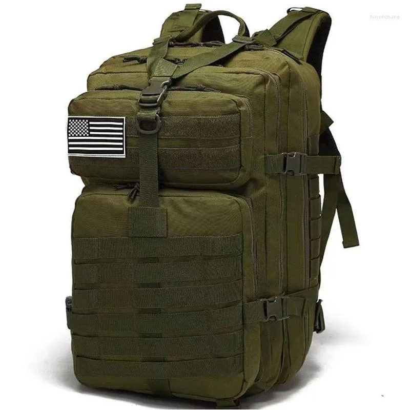 Backpack Tactical Military Pack Molle Wasbing Nylon Waterproof Work Bagping Outdoor Bemping i wędrówki