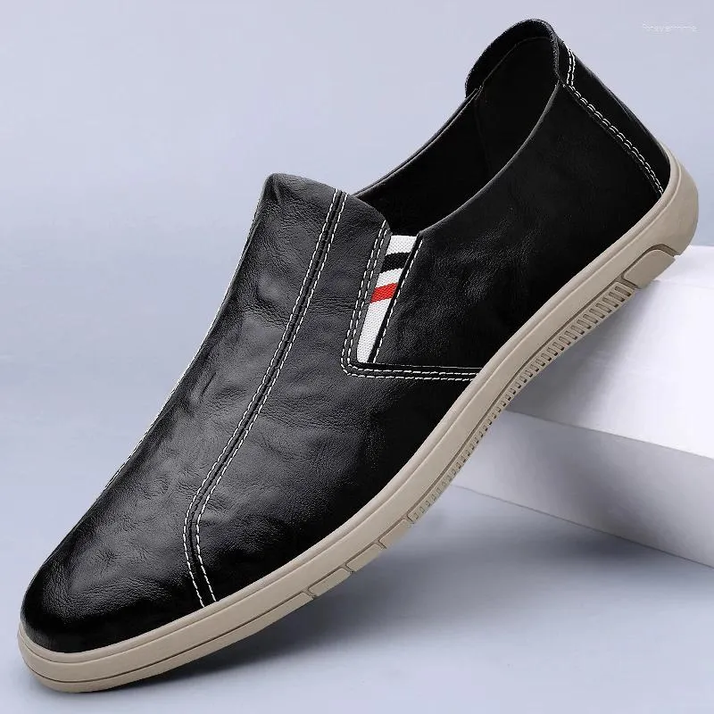 Sapatos casuais preto couro genuíno mocassins masculinos feitos à mão monge cinta vestido de festa de casamento verão outono calçados para homens