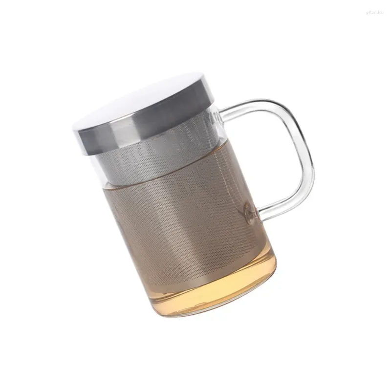 Tea Cups Cup Glass Mug Home Supplies 3 Layers Fine Workmanship Practical Household Accessories Functional Multipurpose Infuser