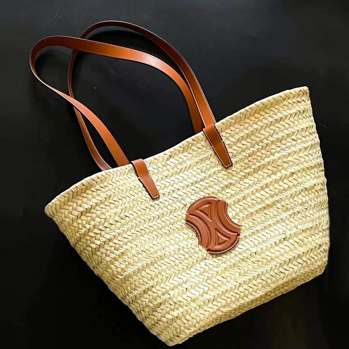 Été paille tissage raphias seau plage sacs de créateurs femmes boutique voyage mère panier hommes embrayage grands sacs cross body luxe sac à main vacances sacs fourre-tout à l'épaule