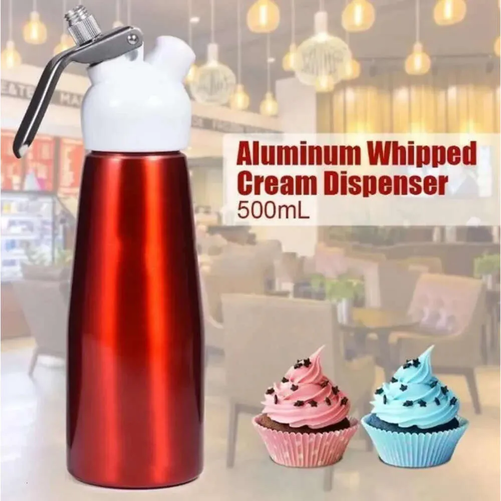 Sauzen Boter 500Ml Dispenser Dessert Koffie Klopper Aluminium Crème Schuim Maker Cake Tools ZEE Fy4413 0312