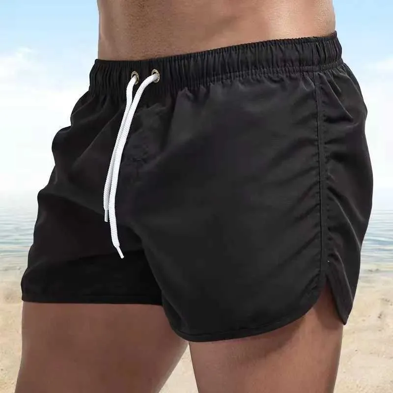 Maillots de bain pour hommes pour hommes Shorts de bain été coloré homme maillot de bain maillot de bain sexy plage planche de surf vêtements pour hommes pantalons en cours d'exécution 240327