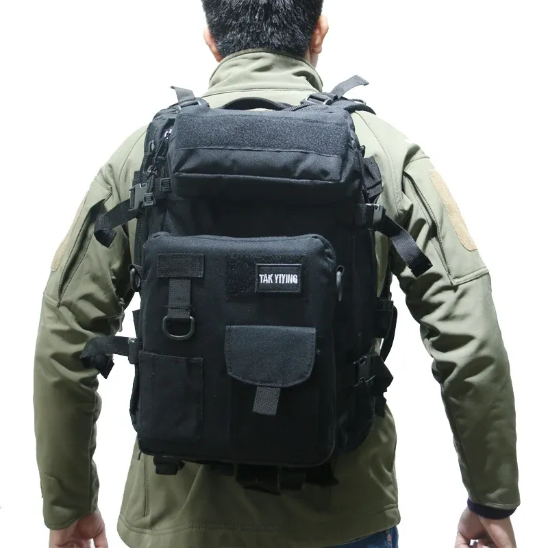 Bolsas Tak Yiyying 40L Military Tactical Assault Pack Backpack Exército Molle Out Bag Small Rucksack para camping de caminhada ao ar livre bolsa de caça