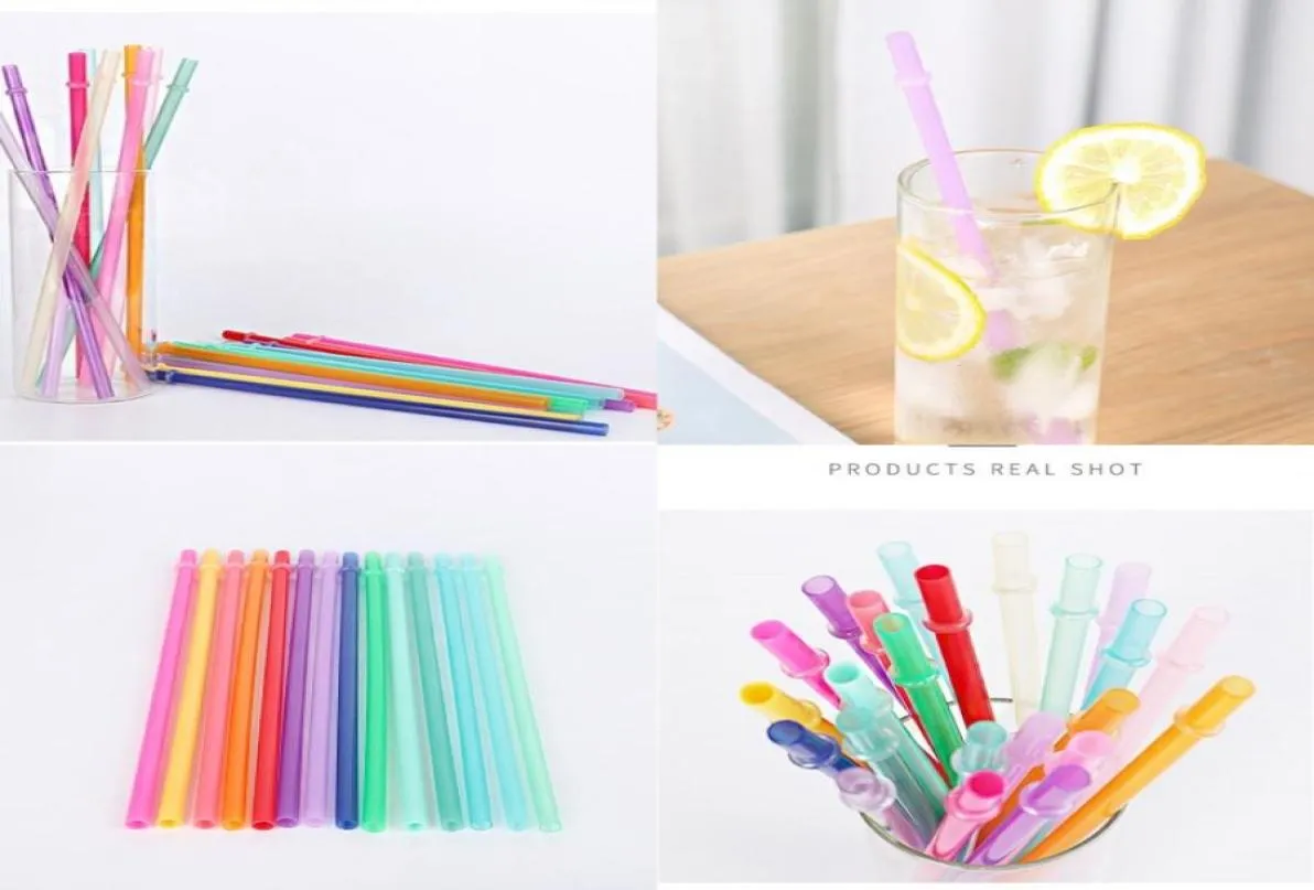 Reusable PP plastic drinking straw 945 Inches BPA and Eco Friendly colorful colors Amazon supports custom package 145 K28576513