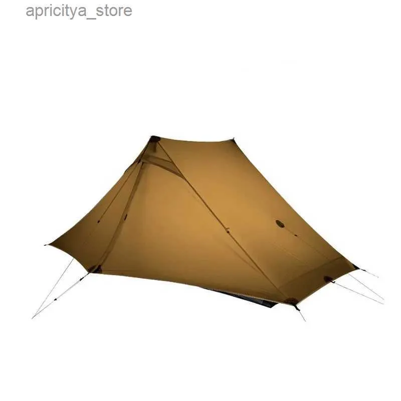 Tält och skyddsflammor Creed Lanshan 2 Pro endast 915 gram 2 sidor 20d silikon nylon lättvikt 2 person 3 och 4 säsong ryggsäck camping tent24327