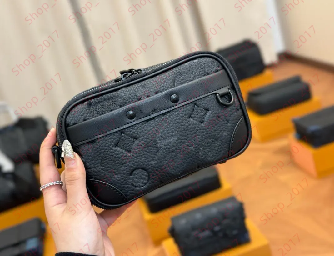 Мужские сумки Дизайнерская сумка для фотоаппарата Neo Alpha Роскошная сумка через плечо из натуральной кожи через плечо Классический черный кошелек с тиснением Держатель для карт Кошелек-мессенджер