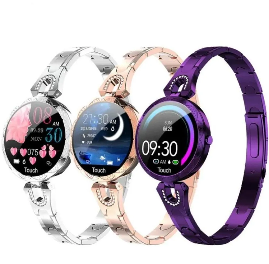 AK15 Smart Watch Donna Nuovo braccialetto per cardiofrequenzimetro per pressione sanguigna IP67 Orologio impermeabile per Android iOS Phone89274903436353