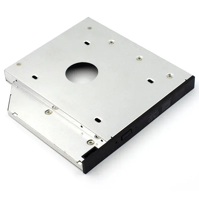 2024 9.5 12.7mm HDD Caddy aluminium universel SATA 3.0 2.5 "SSD CD DVD vers HDD boîtier Optibay boîtier CD-ROM ODD