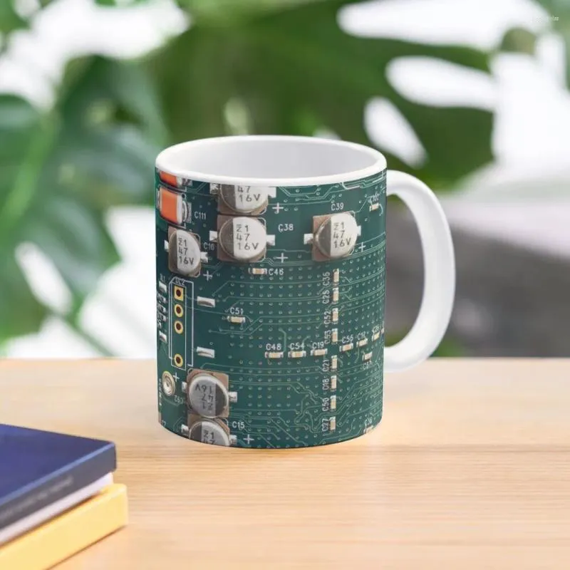 Tasses Circuit imprimé tasse à café tasses mignonnes et différentes grandes pour café Anime