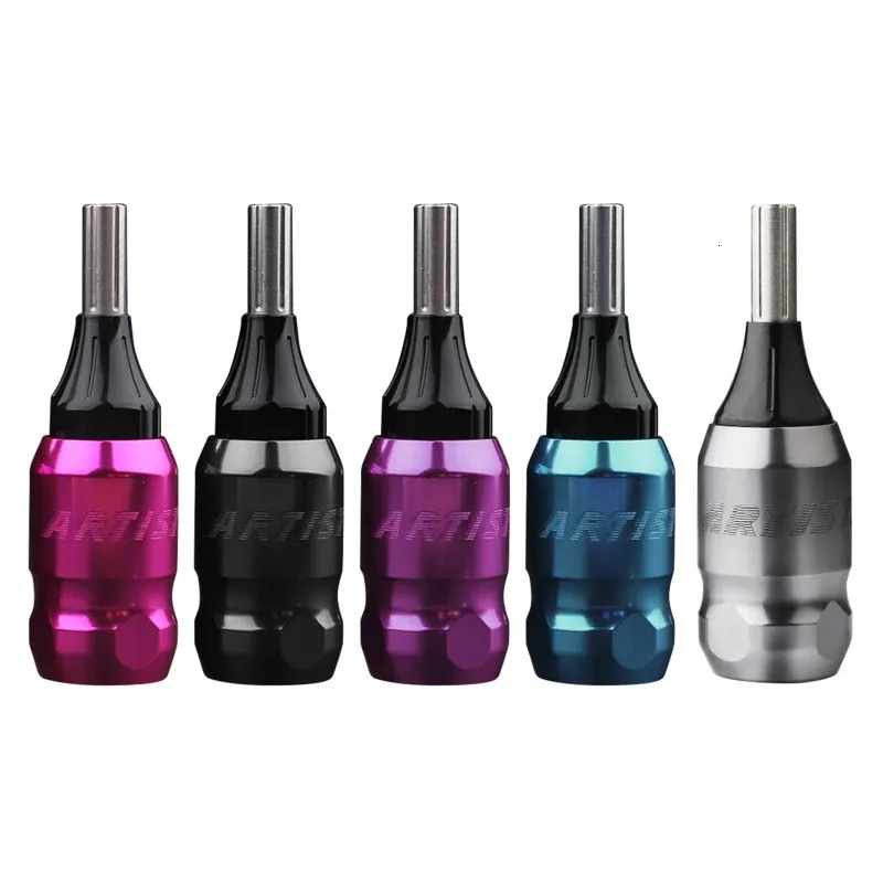 Aluminum Alloy Tattoo Cartridge Grips Professional Adjustable Twist Handle Tube 27RC 240318