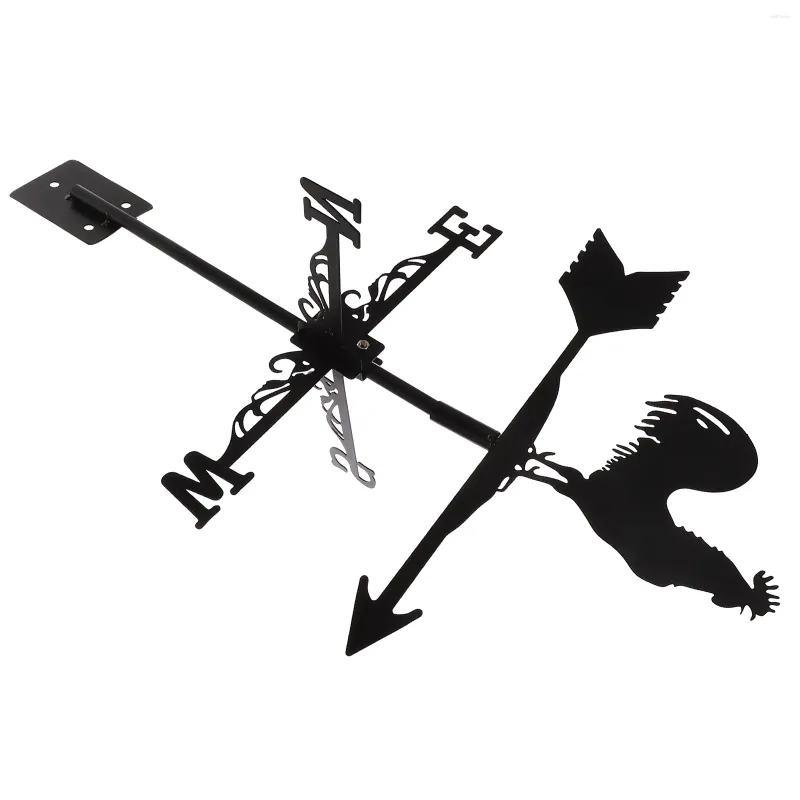 Garden Decorations Roof Weather Vane Weathervane Decor Lawn Big Cock Wind Direction Indicators Yard Iron