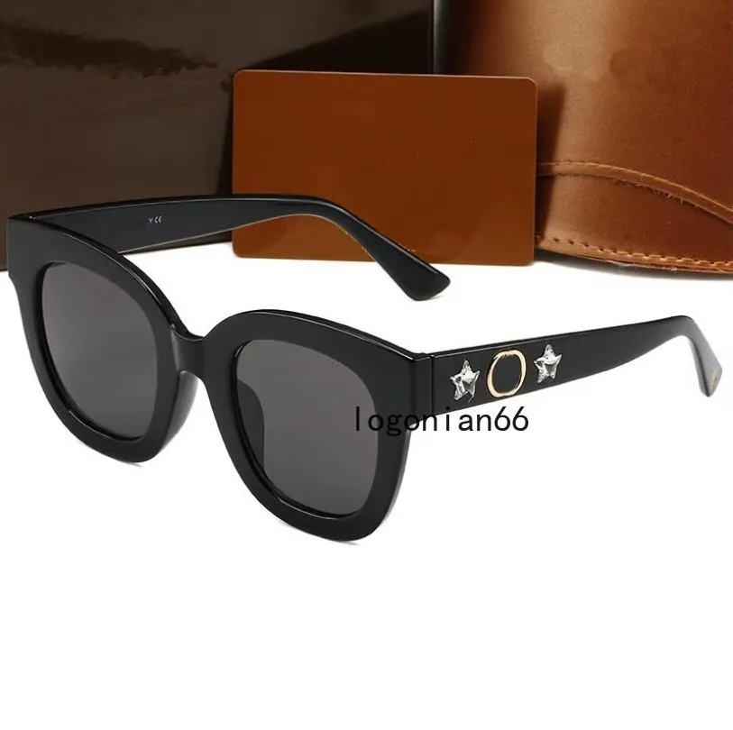 Diseñador para hombre 0208 Gafas de sol Tonos al aire libre Moda Clásico Señora Gafas de sol para mujer Gafas de lujo Color de mezcla Opcional