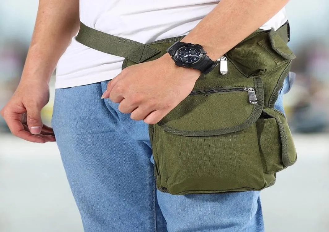 Marsupio militare Borsa da coscia professionale per utilità multitasche Borsa da gamba tattica MOLLE Borse da esterno9167759