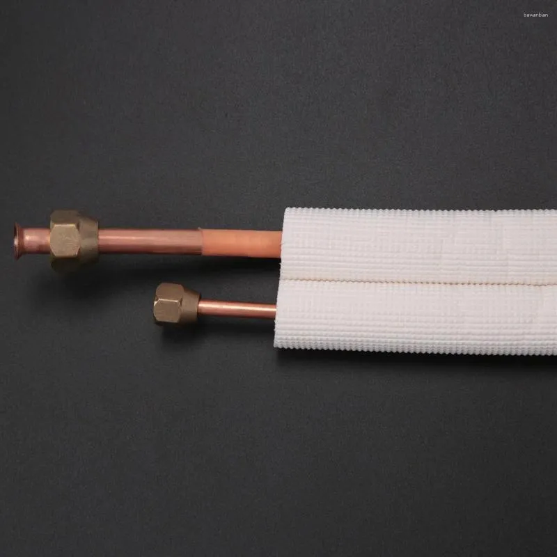 Lepels 3Meter Airconditioner Paar Spoel Buis 1/4In 3/8In Geïsoleerde Aluminium Draad Set Onderdelen Koelmiddel
