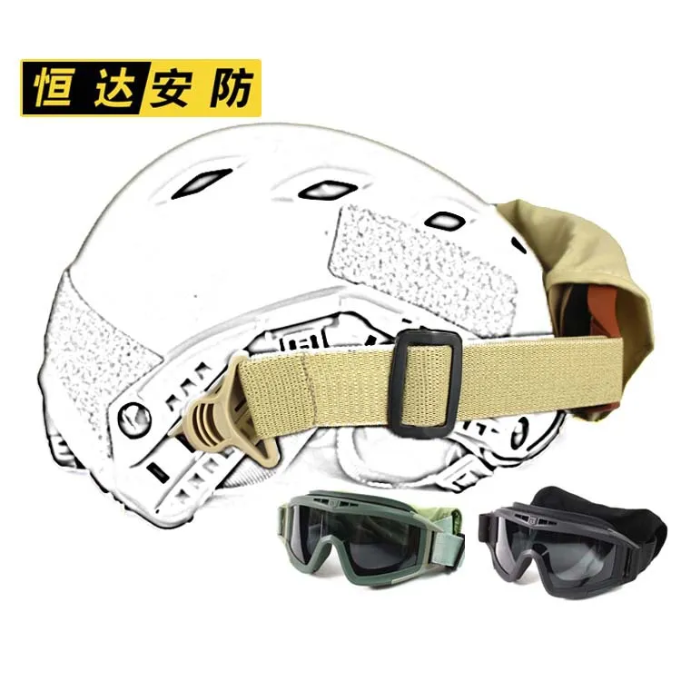 Три антипоточных объектива направляющие направляющие рельс -шлем ветровые очки CS Goggles