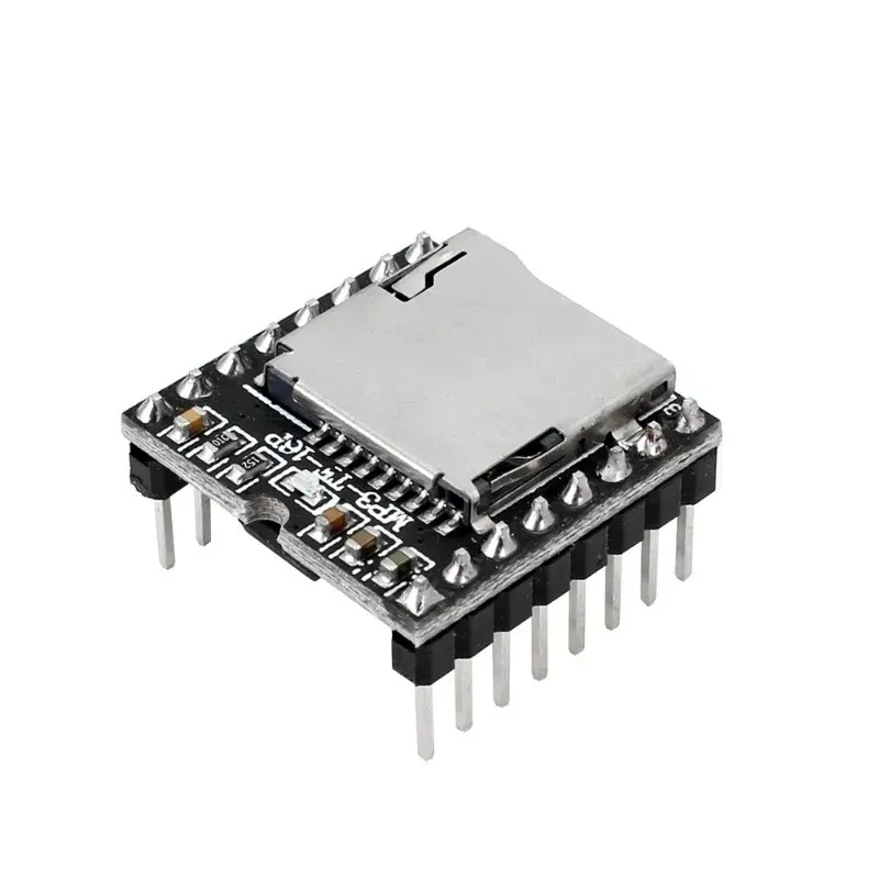 TF-Karte U-Disk Mini MP3 DFPlayer-Modul, Audio-Voice-Modulplatine, MP3, WAV, WMA dekodieren, für Arduino DFPlay Wholesale Player