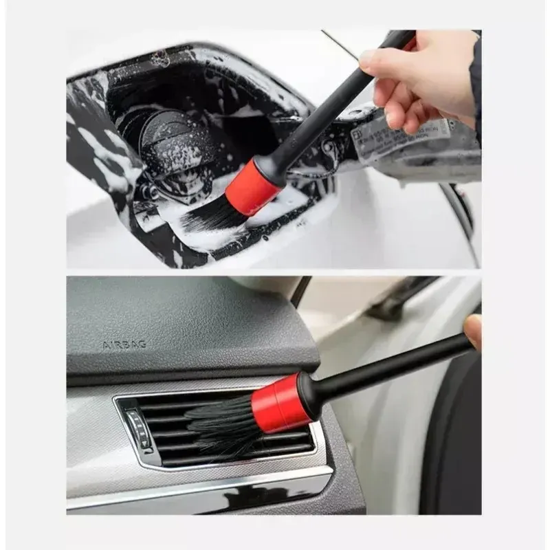 Detailing Brush Set Car Brushes Car Detailing Brush For Auto Cleaning Dashboard Air Outlet Wheel Wash Maintenance Tool