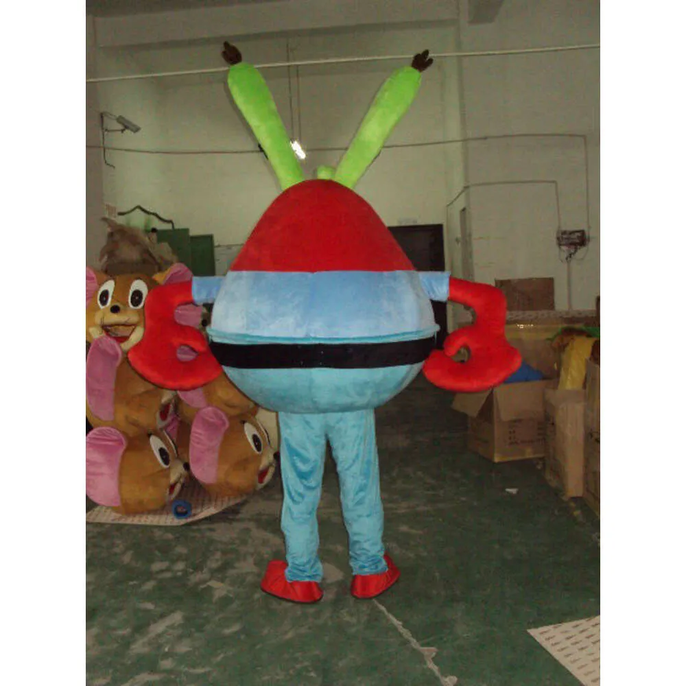 Mascot Costumes Ploam Śliczne Krabs Doll Cartoon Plush Christmas Fancy Dress Halloween Mascot Costume