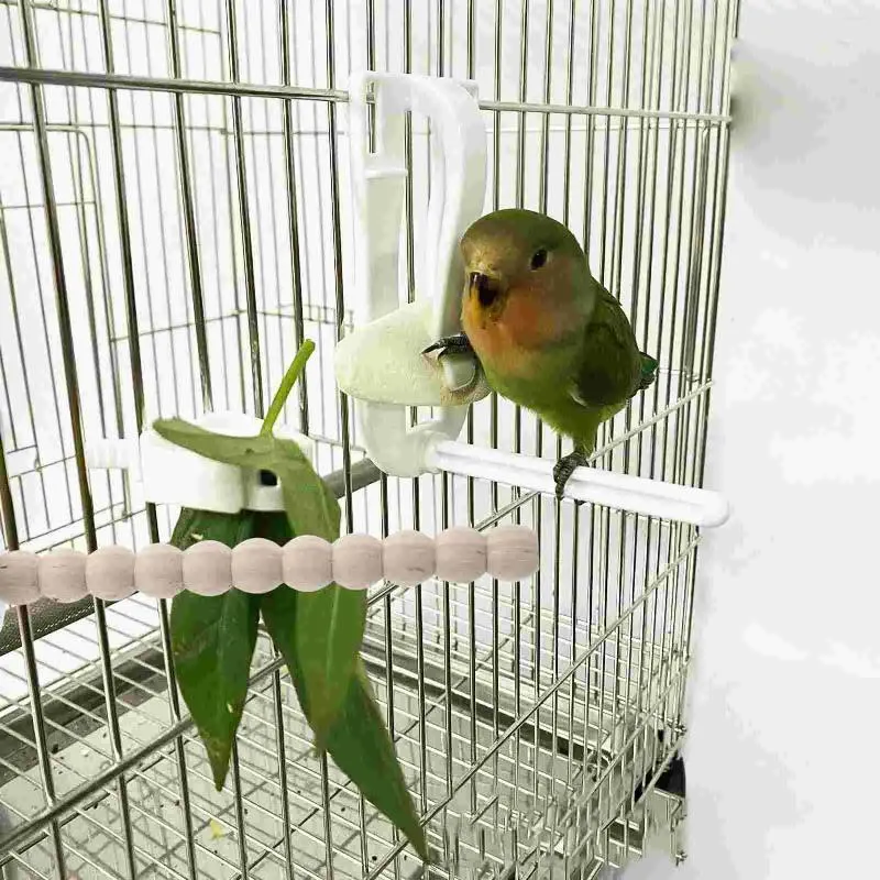 Andra fågelförsörjningar Toy Parrot TROY PERCHES FÖR BIRDRAGE Stand Accessories Toys Parakeet Playset