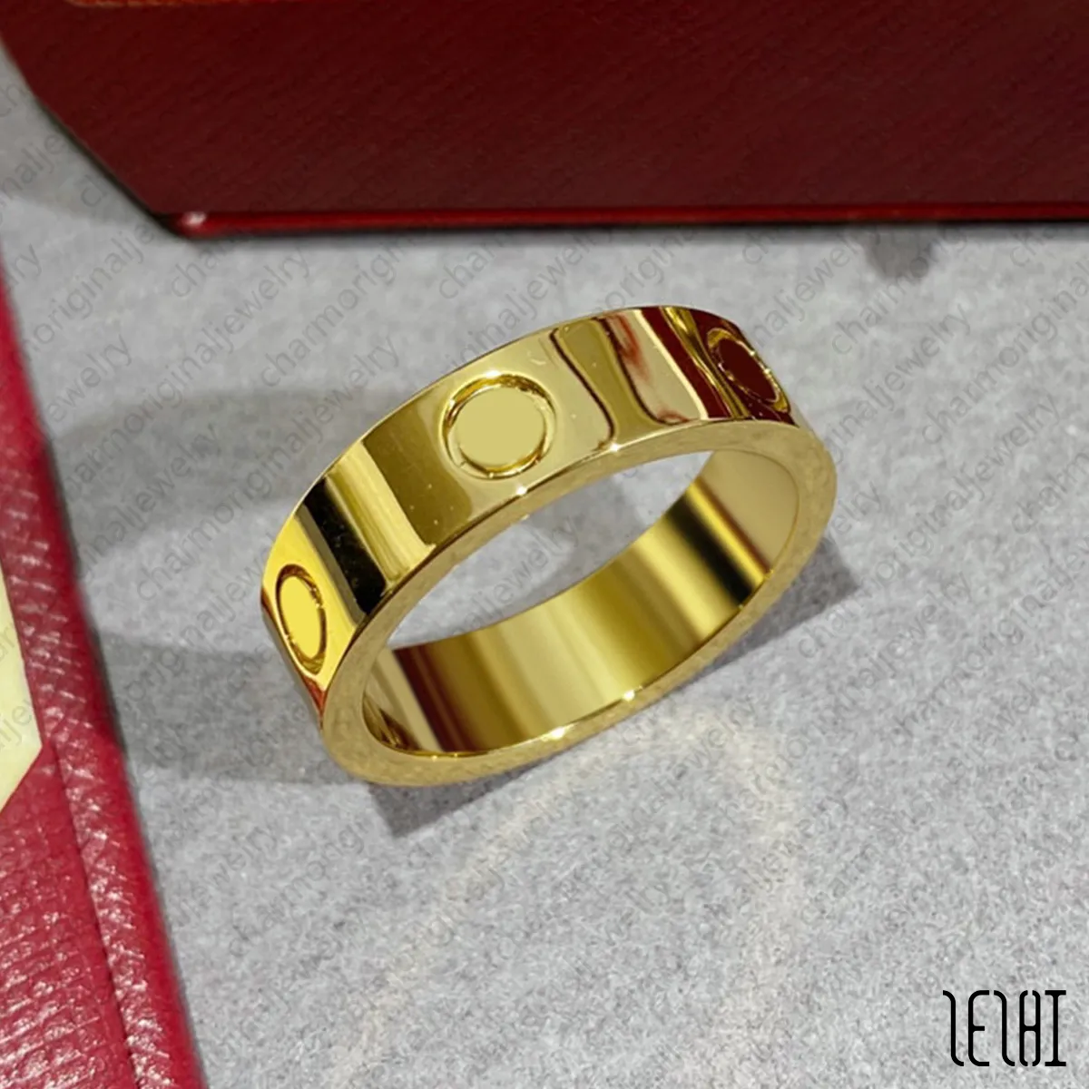 Love Ring For Woman Designer Ring Woman Gold Ring For Woman Ring Wedding Bands Rings Band Luxe ring sieraden Man sieradenontwerper Gold Jewely Woman