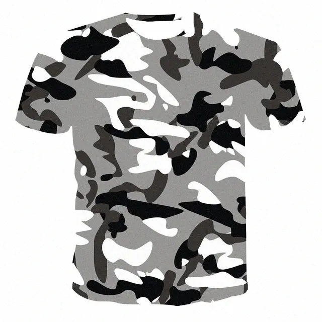2021 new 3D t-shirt men's summer casualair force camoue clothing women camoue style top 3D printed kids boys T-shirts e20x#