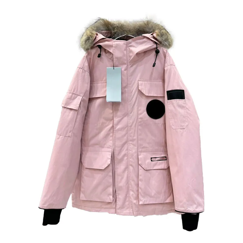 Canada Puffer Jackets Uomo Designer Outdoor Giacca a vento Capispalla Con cappuccio Fourrure Manteau Piumino Cappotto Hiver Goose Parka Doudoune Abbigliamento alpinismo