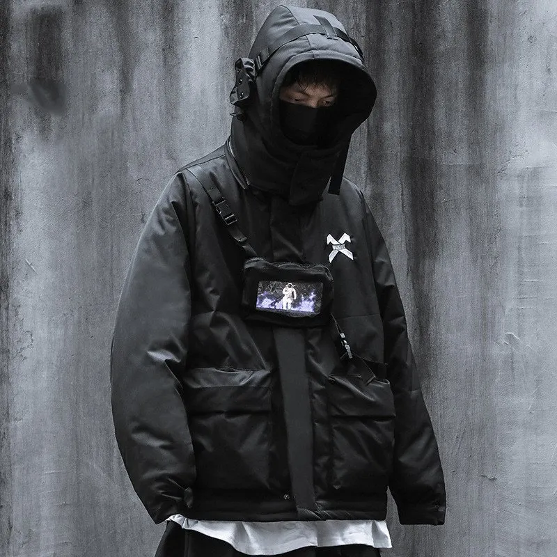 DHgate.com:Mens & Womens Techwear Winter Jacket - Space Suit